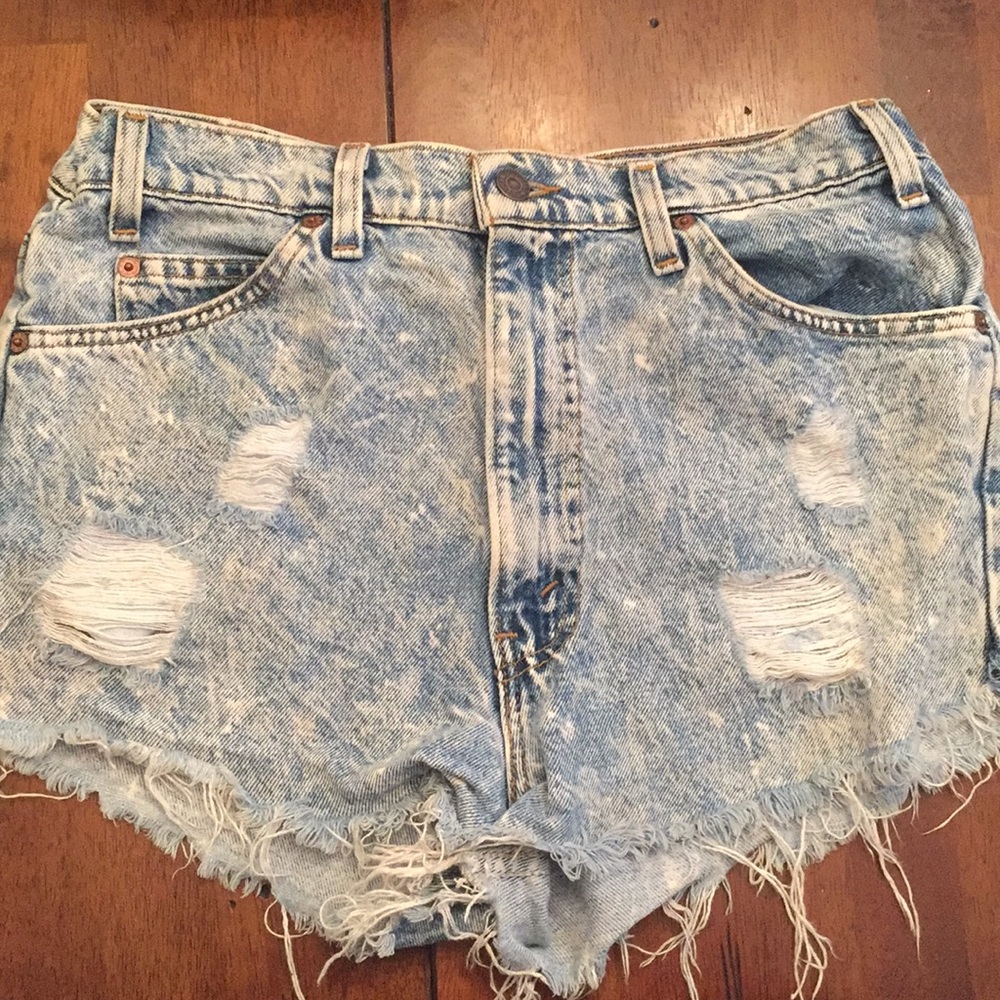 Levi denim shorts